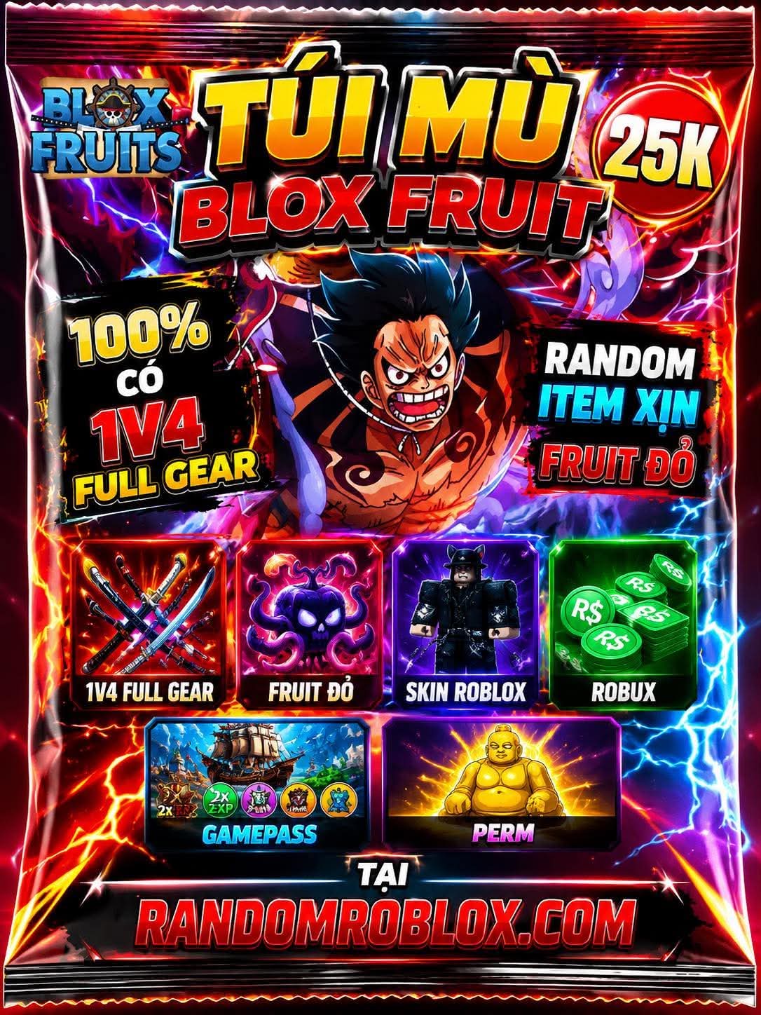 ACC 100% CÓ 1 TỘC V4 ACC DO NGƯỜI CÀY,RANDOM NHIỀU ITEM XỊN,FRUIT ĐỎ CÓ ACC CÓ SKIN ROBUX ĐẸP VÀ DƯ ROBUX,Hàng này ttt all