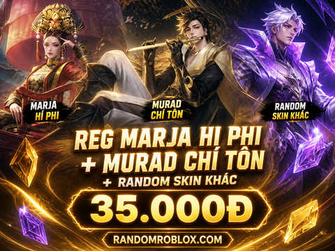 ACC REG LIÊN QUÂN 100% MU CHÍ TÔN+MAJA THIÊN PHI KÈM NÚT BẤM (LÊN GIÁ VÌ REG NÀY HIẾM KO CÒN RA LẠI)