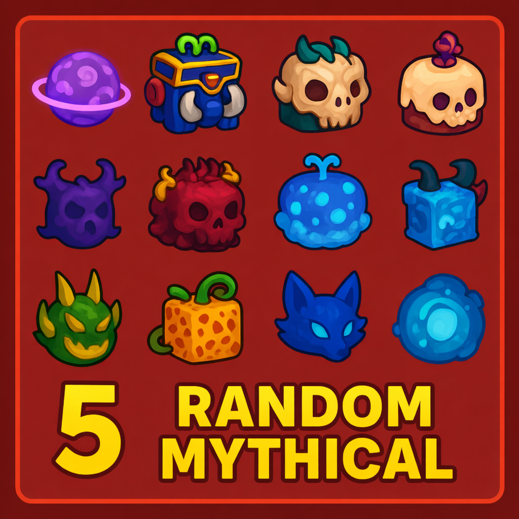 TÚI MÙ RANDOM 5-6 FRUIT ĐỎ