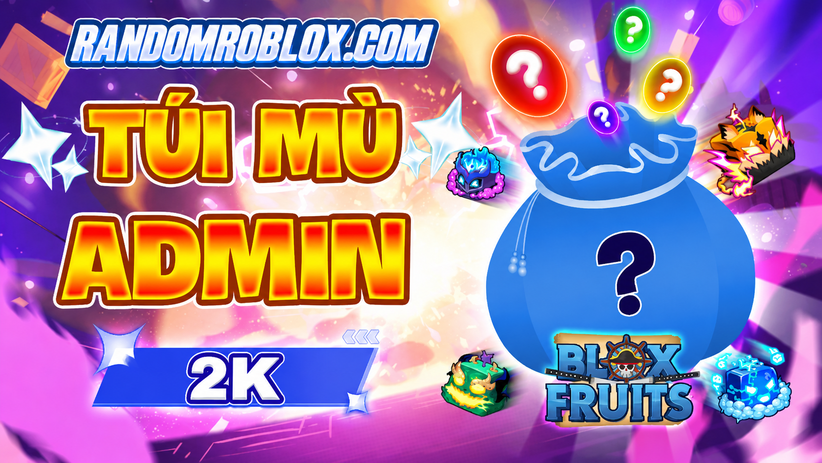 RANDOM ACC BLOX FRUIT 100% LOG mua 15 acc đục free 1 lần